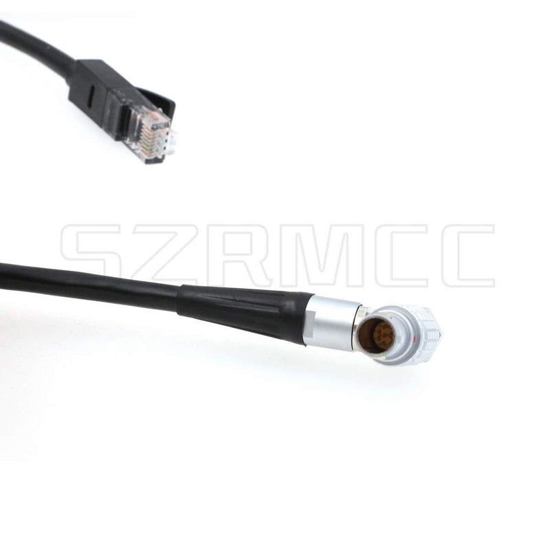 [Australia - AusPower] - SZRMCC Right Angle 10 Pin to RJ45 Ethernet Cable for ARRI Alexa Mini XT SXT Camera Right Angle 10Pin 