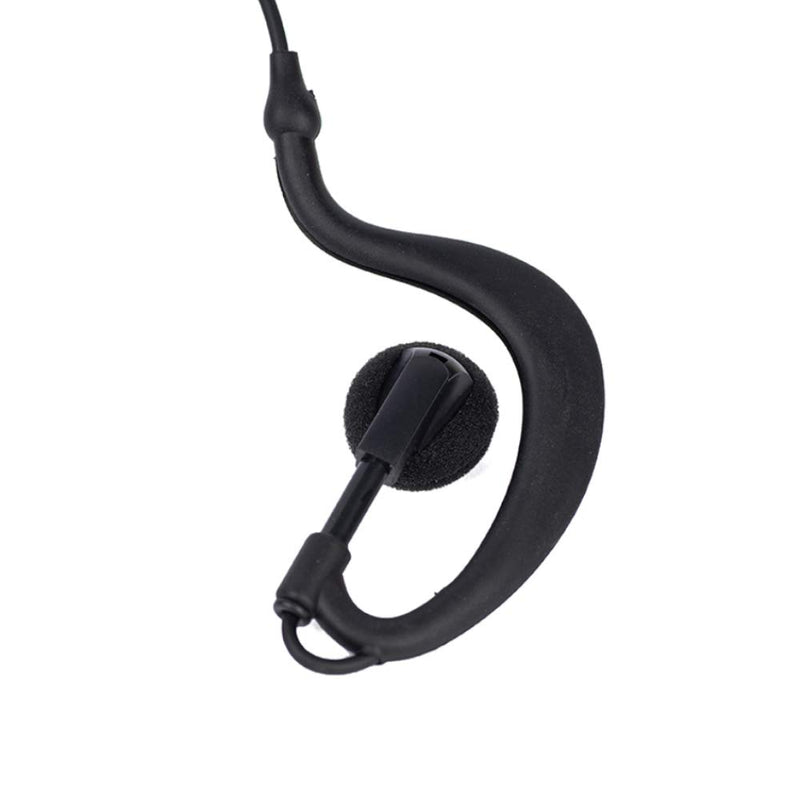 [Australia - AusPower] - Klykon G Shape Earpiece Headset Mic PTT for Motorola XPR3500 XPR3000 XPR3300 XPR3300e XPR3500e Mototrbo Walkie Talkie 2 Way Radio 