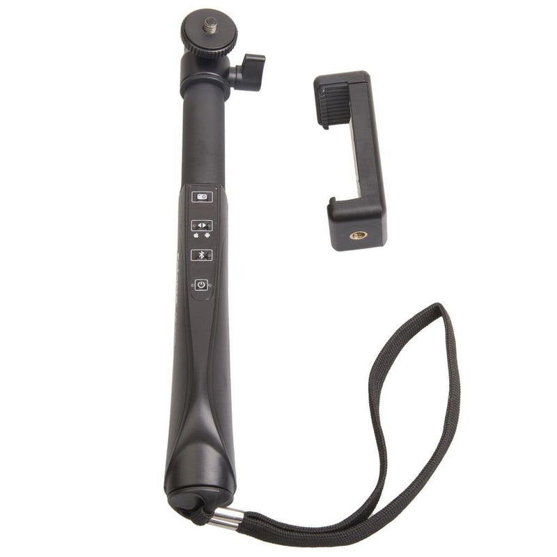 [Australia - AusPower] - Polaroid 40 Inch Selfie Stick With Integrated Bluetooth Remote Release In Grip For IOS and Android Bluetooth Camera Devices and Digital Cameras 