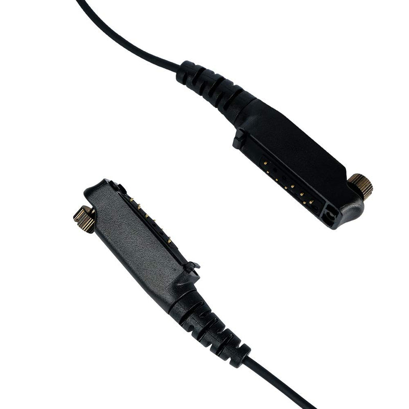 [Australia - AusPower] - Caroo Sepura STP9000 Radio Earpiece, G Shape Headset with Mic and PTT for Sepura STP8000 STP8030 STP8035 STP8038 Walkie Talkie Two Way Radio 