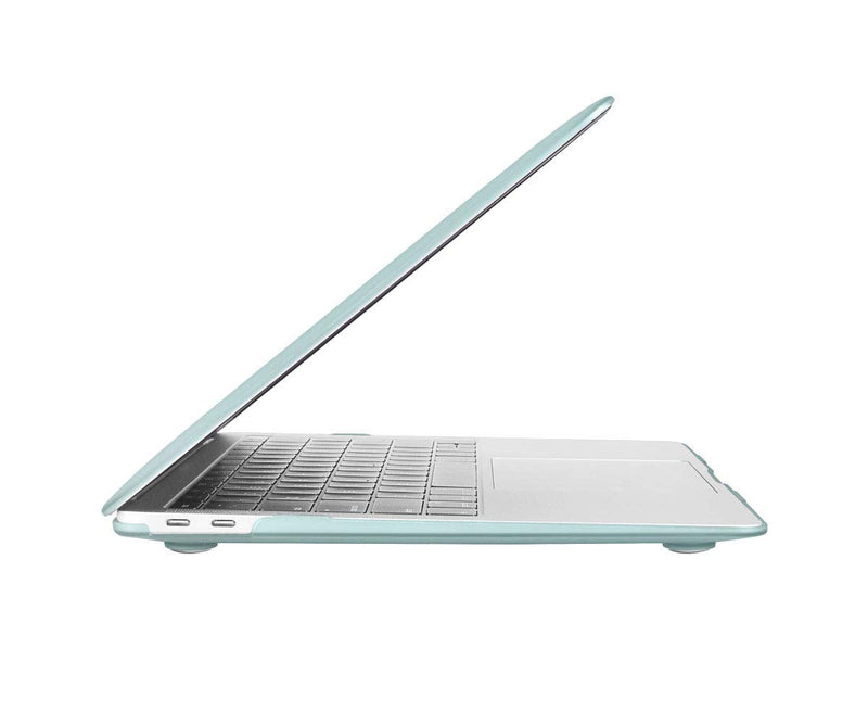 [Australia - AusPower] - UESWILL 2022 2021 MacBook Air 13 inch Case A2337 M1 A2179 A1932, Hard Shell Case Cover Compatible with MacBook Air 13 inch with Retina Display & Touch ID (2018-2022), Green 2018-2022 Air 13" (M1 A2337/A1932/A2179) 