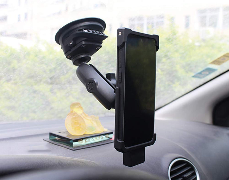 [Australia - AusPower] - Marine Aluminum Double Socket Arm for All Industry Standard 1 inch / 25mm / B Size Ball adapters, Compatible with RAM, Arkon, iBolt and More (3.5 in) 3.5 in 