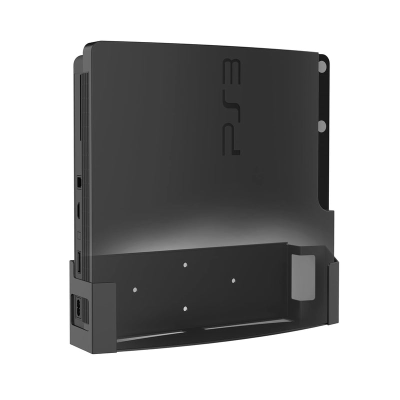 [Australia - AusPower] - Monzlteck Wall Mount for PS3 Slim,Steel Mount Wall Holder Bracket for Playstation 3(CECH 2000-2500),Space Saving,wp3-s 