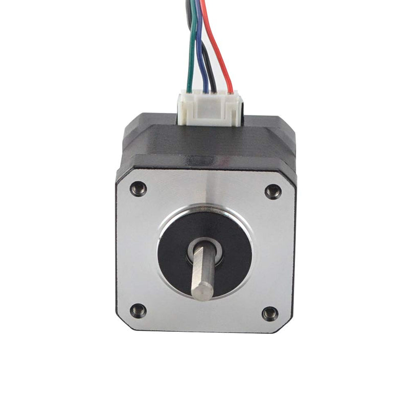 [Australia - AusPower] - MybotOnline Nema 17 Stepper Motor Full D-cut Shaft 62oz-in 1.7A Bipolar 38mm 1.8deg 4-lead for 3D Printer CNC Reprap 