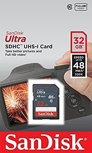 [Australia - AusPower] - SanDisk Ultra 32GB SDHC Class 10 UHS-1 48MB/s Memory Card 