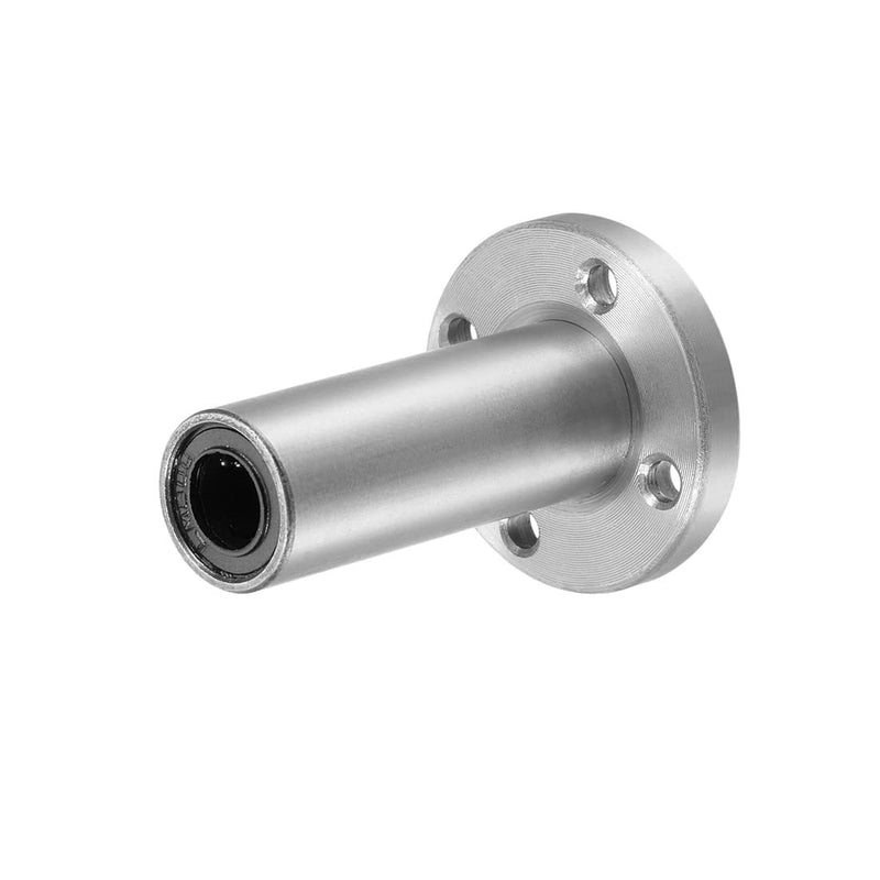 [Australia - AusPower] - uxcell LM8UU Extra Long Round Flange Linear Ball Bearings, 8mm Bore Dia, 15mm OD, 45mm Length(Pack of 2) 