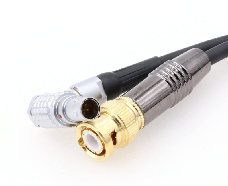 [Australia - AusPower] - ZBLZGP BNC to 5 Pin Timecode Cable for ARRI Alexa Mini/XT Camera Sound Devices ZAXCOM (Right Angle 5 pin) Right Angle 5 pin 