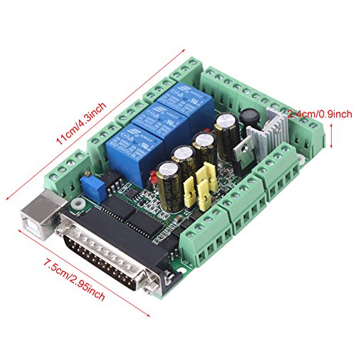 [Australia - AusPower] - Breakout Board Adapter Controller for Stepper Motor Driver CNC Mill Engraving Machine MACH3V2.1-L 