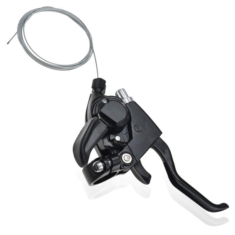 [Australia - AusPower] - Bicycle Brake Levers Shifter LITEONE 3x7 21 Speed Shifter with Gear Indicator and V Brake Cable for Moutain Bike, Road Bike, MTB, BMX, Fixie Gear, Cycling 