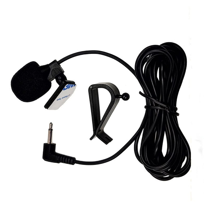 [Australia - AusPower] - PZV 2.5mm Car Extenal Mic for Car Radio Head Units with 2.5mm Input Vehicle Enabled Stereo Radio GPS DVD Compatible with Pionee Microphone AVH-1400NEX,MVH-1400NEX,AVH-200BT 
