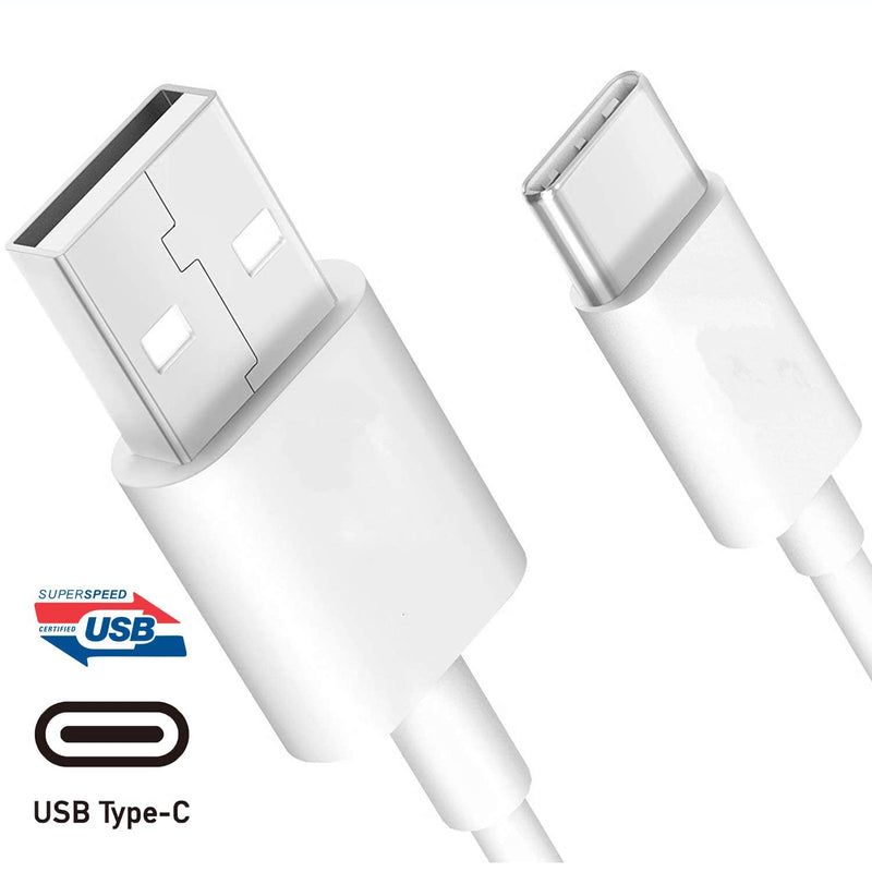 [Australia - AusPower] - Samsung Fast Adaptive Wall Adapter Charger for Galaxy S10 Lite S9 Plus Note 9 S8 Note 8 EP-TA20JBE - 4 Foot Type C/USB-C Cable and OTG Adapter - White 