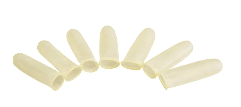 [Australia - AusPower] - GF Health 3911 M Reinforced Latex Finger Cots, Nonmedical, Medium, 144 Count (Pack of 144) 