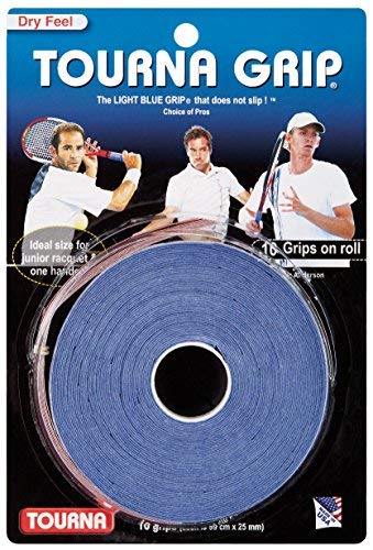 [Australia - AusPower] - Tourna Grip Original Dry Feel Tennis Grip (10/Roll Pack) Blue 