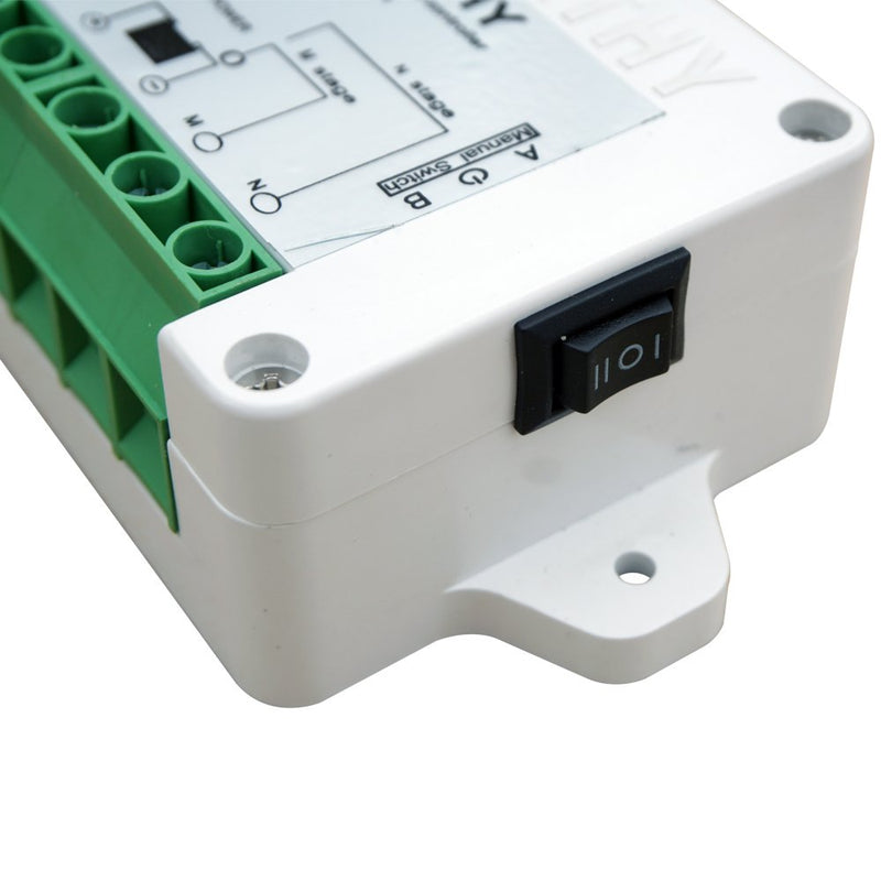[Australia - AusPower] - ECO-WORTHY Linear Actuator Motor Controller, Remote Positive Inversion Control Kit for Linear Actuator, Forward Reverse Remote Control System 12V DC 10A White 