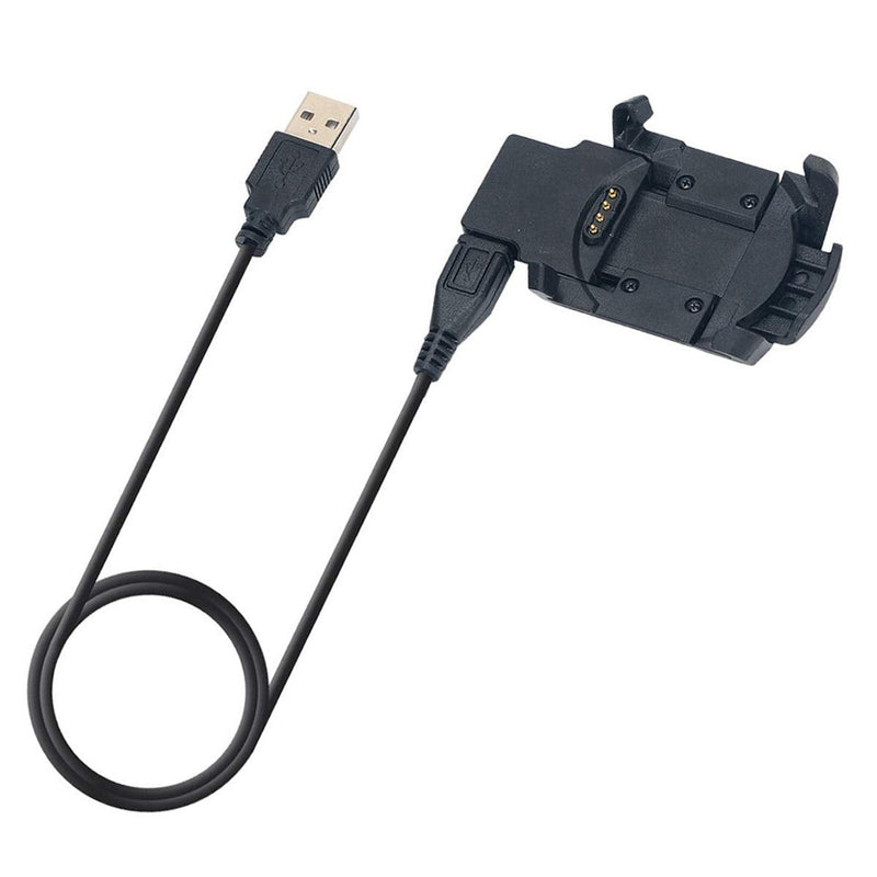 [Australia - AusPower] - 2-Pack Charger for Fenix 3/Fenix 3 HR/Quatix 3/ Tactix Bravo/ D2 Bravo, Replacement Charging Cable Cord for Garmin Fenix 3 Heart Rate Smart Watch (2Pack, 3.3ft/1m) 