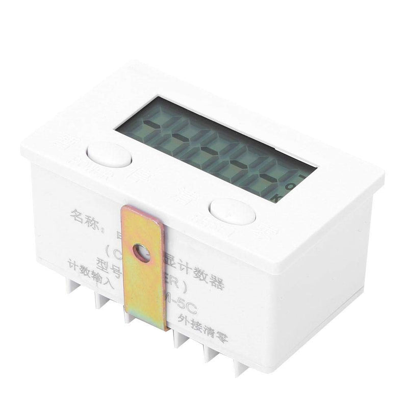 [Australia - AusPower] - Magnetic Induction Counter,Digital Electronic Punch Counter,Metal Sensor, 5-Digits LCD Digital Display 0-99999, Magnetic Induction Proximity Switch 