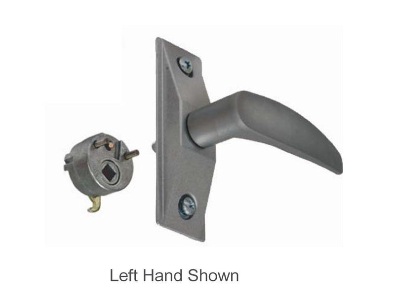 [Australia - AusPower] - Pacific Doorware Adams Rite Style Deadlatch Lever Handle for Storefront Door Lock, Aluminum (Left Hand) Left 