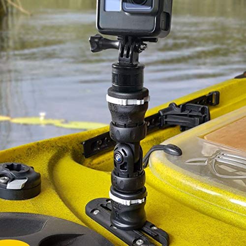 [Australia - AusPower] - RAILBLAZA MiniPort TracMount Kayak Track Mount Base for Rod Holder Kayak Accessories 