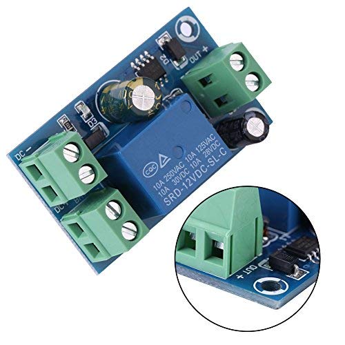 [Australia - AusPower] - Yinhing Power Supply Controller, DC Power/Battery Switch DC 12V 24V 36V 48V 10A Power Supply Battery Controller Emergency Automatic Switch Module 
