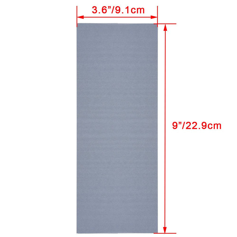 [Australia - AusPower] - AUSTOR 18 Pcs Wet and Dry Sandpaper 3000 5000 7000 High Grit Assorted, 9 x 3.6 Inches Abrasive Paper for Automotive Sanding Wood Furniture Finishing 