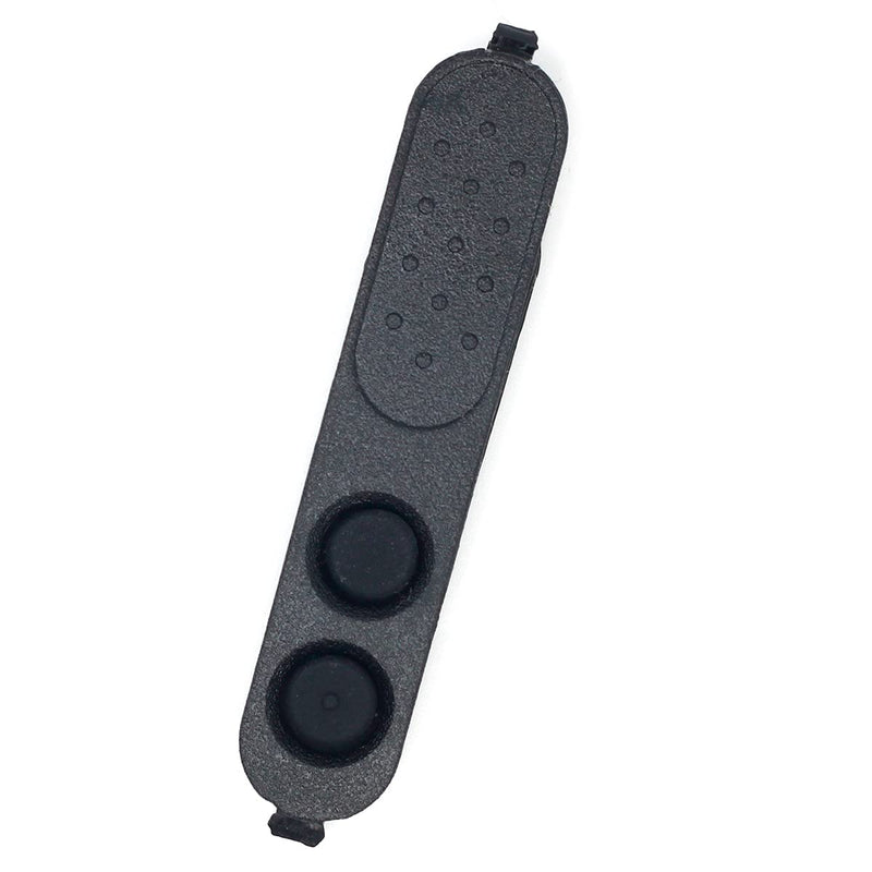 [Australia - AusPower] - Kymate PTT Rubber and Bezel Button for Motorola Radio DEP450 CP200D XIR-P3688 DP1400 Portable Radios Walkie Talkie Replacement Accessories 2Pair, PTT-P3688 