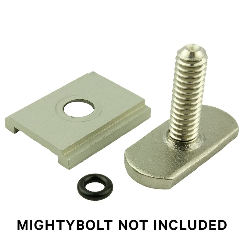 [Australia - AusPower] - YakAttack FeelFree UniTrack Aluminum Kayak Adapter, 6 pack, adapter plates only (AAP-1012-6) 