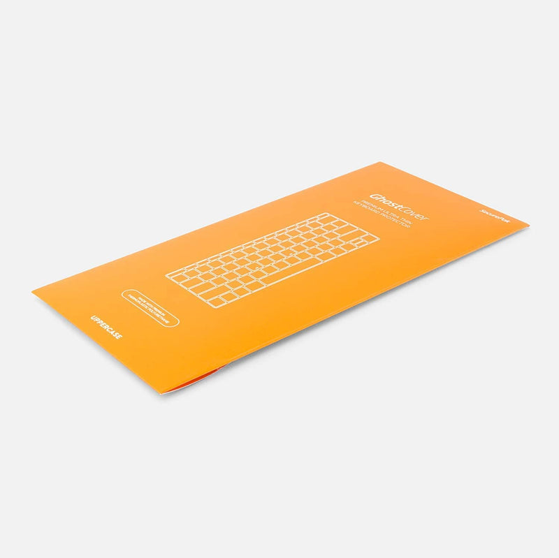 [Australia - AusPower] - UPPERCASE GhostCover® Premium Ultra Thin Keyboard Cover Protector, Compatible with 2021 2022 M1 Pro/Max MacBook Pro 14" 16" (A2442 A2485) and 2022 M2 MacBook Air 13" (A2681), US (ANSI) Layout, Clear M1 Pro/Max MBP 14"/16" and M2 MBA 13" 