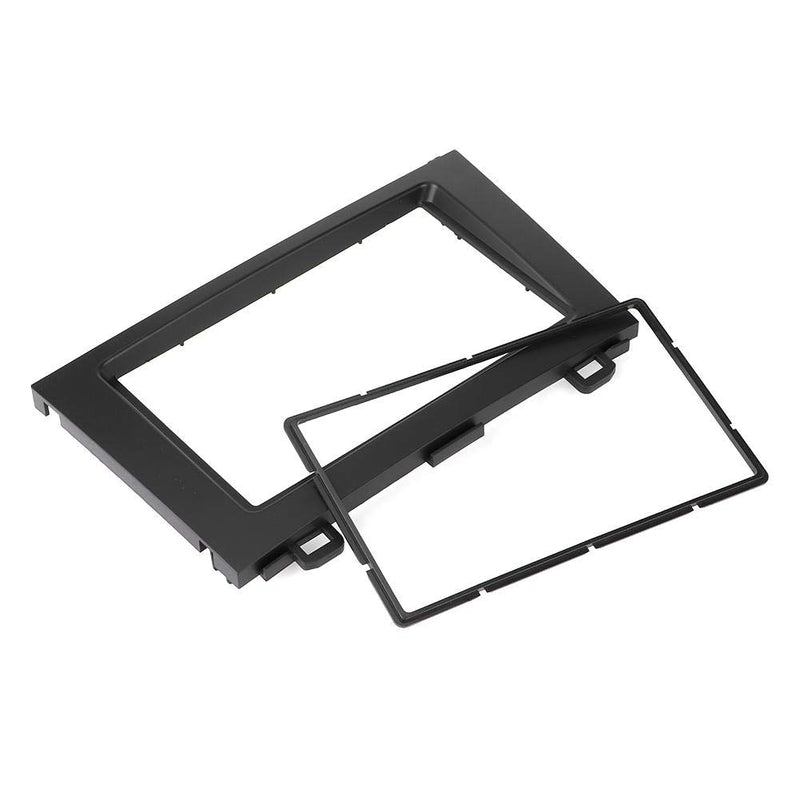 [Australia - AusPower] - Double Din Stereo Installation Kit Gorgeri Navigation Modified Frame Car DVD Stereo Radio Fascia Dash Panel 2 Din Frame Trim Kit Fit for Honda CRV 2007-2010 Car Band Coating Kit 