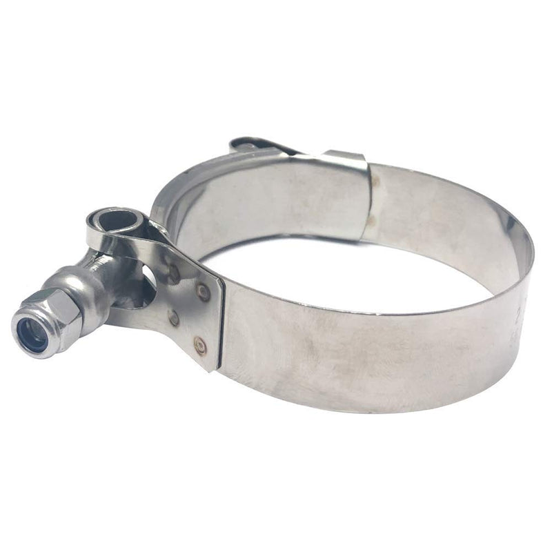 [Australia - AusPower] - ISPINNER 2 Pack 3 Inch Stainless Steel T-Bolt Hose Clamps, Clamp Range 83-91mm for 3" Hose ID, Pack of 2 3" Clamp Range 83-91mm (3.27" - 3.58") 