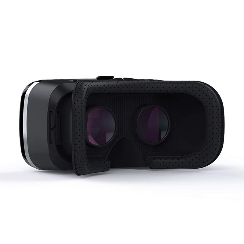 [Australia - AusPower] - VR Headset with Remote Controller,3D Glasses Virtual Reality Headset for VR Games & 3D Movies, VR Headset for iPhone & Android Phone,VR Glasses Suitable for Kids and Adults VR headphone with handle 