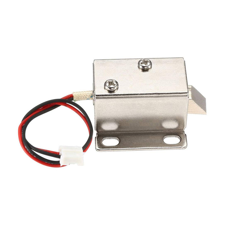 [Australia - AusPower] - uxcell DC 12V 0.42A 6mm Mini Electromagnetic Solenoid Lock Assembly for Electirc Lock Cabinet Door Lock 