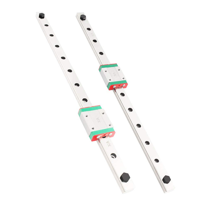 [Australia - AusPower] - SIMAX3D MGN12C 400mm Linear Rail Guide with MGN12C Block for Kossel Core XY 3D Printer, CNC Machine, Self Project C-Type 400mm,1pcs of pack 