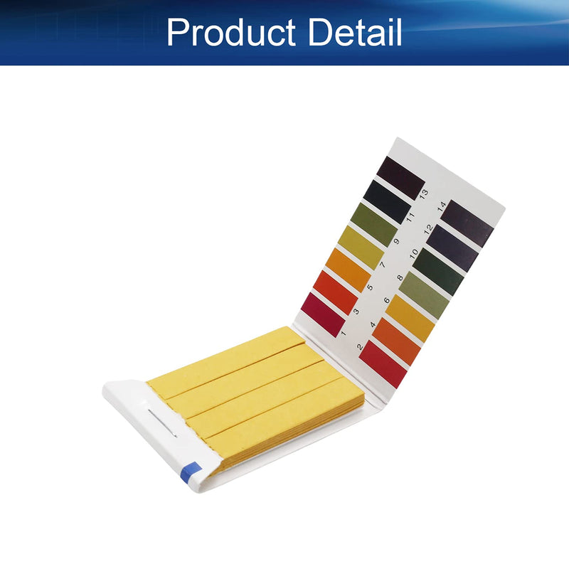 [Australia - AusPower] - Bettomshin 15 Packs of 1200 Strips PH 1-14 Test Paper Litmus Strips Tester Indicator Paper 80Pcs Per Pack for Garden and Soil Testing 