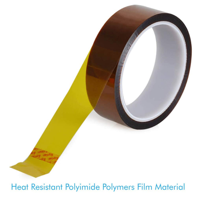 [Australia - AusPower] - Selizo Heat Tape High Temp Tape and Teflon Sheet for Vinyl Heat Press, Sublimation Heat Resistant 