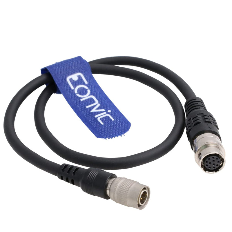 [Australia - AusPower] - Compatible Hirose HR10A 4Pin Male to 12-pin Female Adaptor Cable for Sony F5/ F55 Power use (2M) 2M 