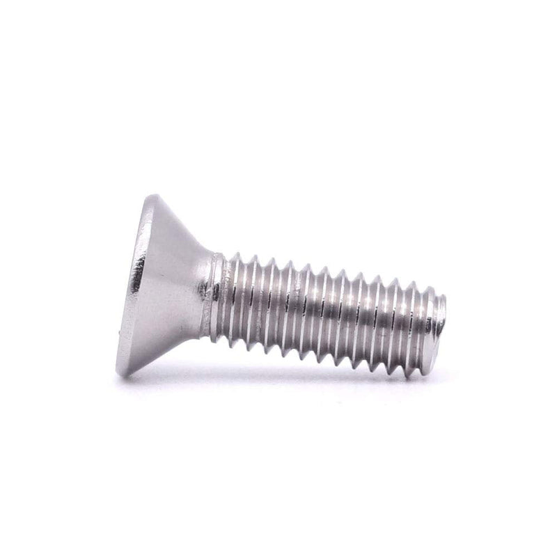 [Australia - AusPower] - 8#32 x 1/2" Flat Countersunk Head Machine Screws, Phillips Drive, 304 Stainless Steel 18-8, Full Thread, Coarse Thread UNC, 50 PCS 8#32 x 1/2" (50 PCS) 