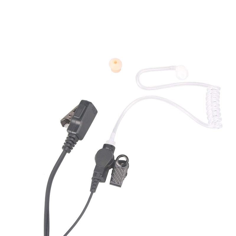 [Australia - AusPower] - Kymate Walkie Talkie earpiece with mic For Motorola XTS2500 XTS5000 XTS1500 HT1000 XTS3000 MTS2000 XTS3500 HT2000 Acoustic Tube earpiece Police Surveillance Headset Two way radio 