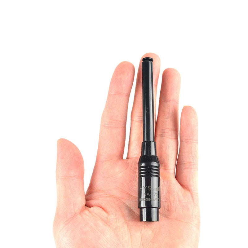 [Australia - AusPower] - 2 Pack NA-773 SMA Male Dual Band Telescopic Walkie Talkie Antenna VHF UHF 2M/70CM Handheld Ham 2-Way Radio Antenna for Retevis Wouxun TYT MD-380 YAESU VX-6R FT-60R FT-70D 