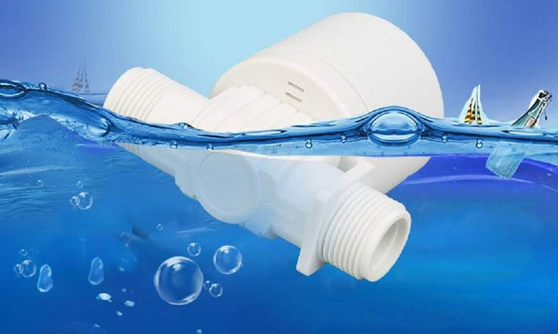 [Australia - AusPower] - QIXIN automatic water level control valve, float valve, used for water tower, solar energy, livestock pond, aquarium, automatic water storage irrigation (3/4" Side entry) 3/4" Side entry 