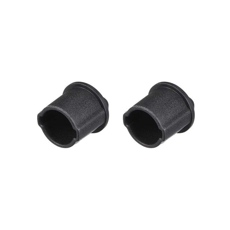 [Australia - AusPower] - uxcell Silicone BNC Anti-Dust Stopper Cap Cover for Female Port Black 20pcs 