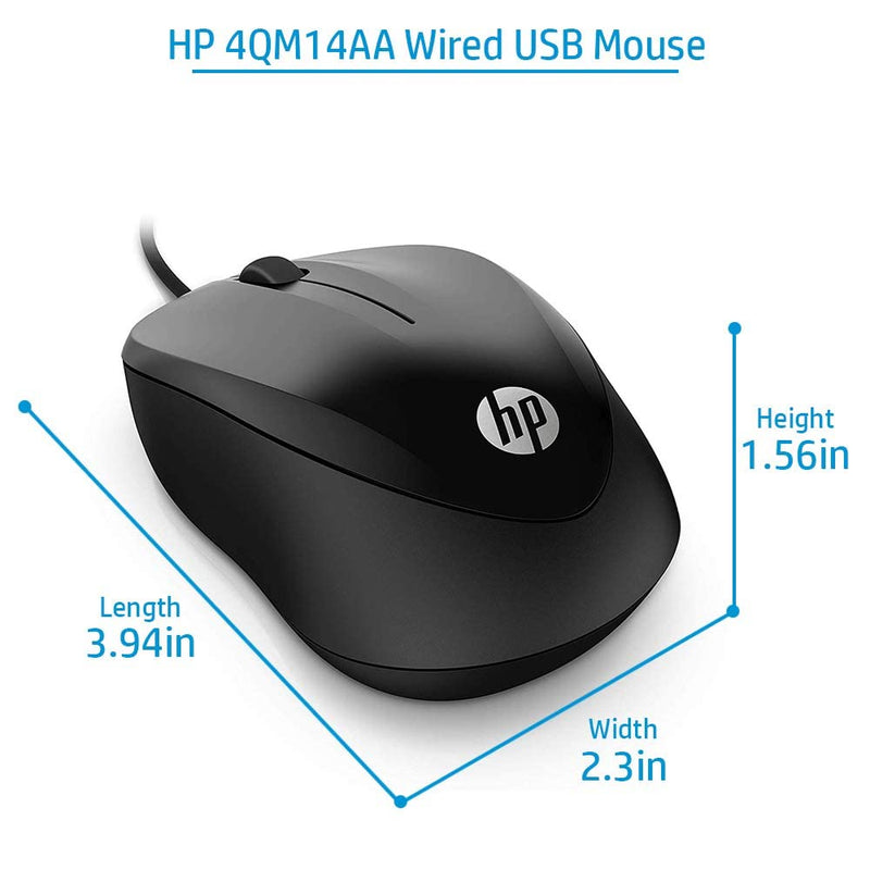[Australia - AusPower] - HP 1000 Wired Mouse (4QM14AA) 
