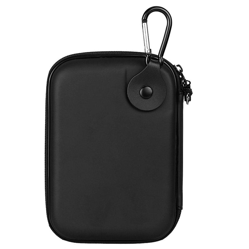 [Australia - AusPower] - Lacdo Hard Drive Carrying Case for Toshiba Canvio Basics / Canvio Advance / Canvio Flex Gaming, Seagate One Touch Portable External Hard Drive 1TB 2TB 3TB 4TB 2.5 inch HDD Shockproof Travel Bag, Black 