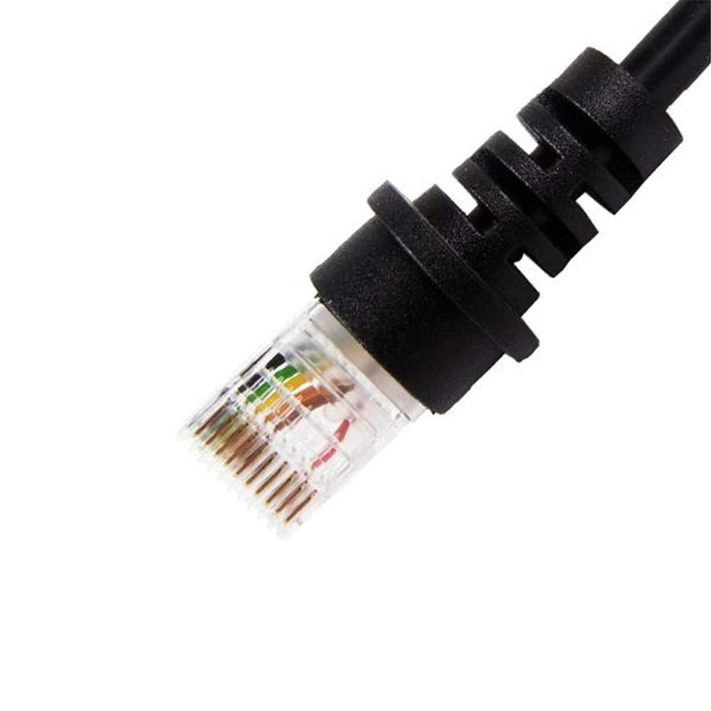 [Australia - AusPower] - RS232 Serial Cable for MS9540 MS7120 MS5145 Barcode Scanner DB9 6FT 2M Straight 