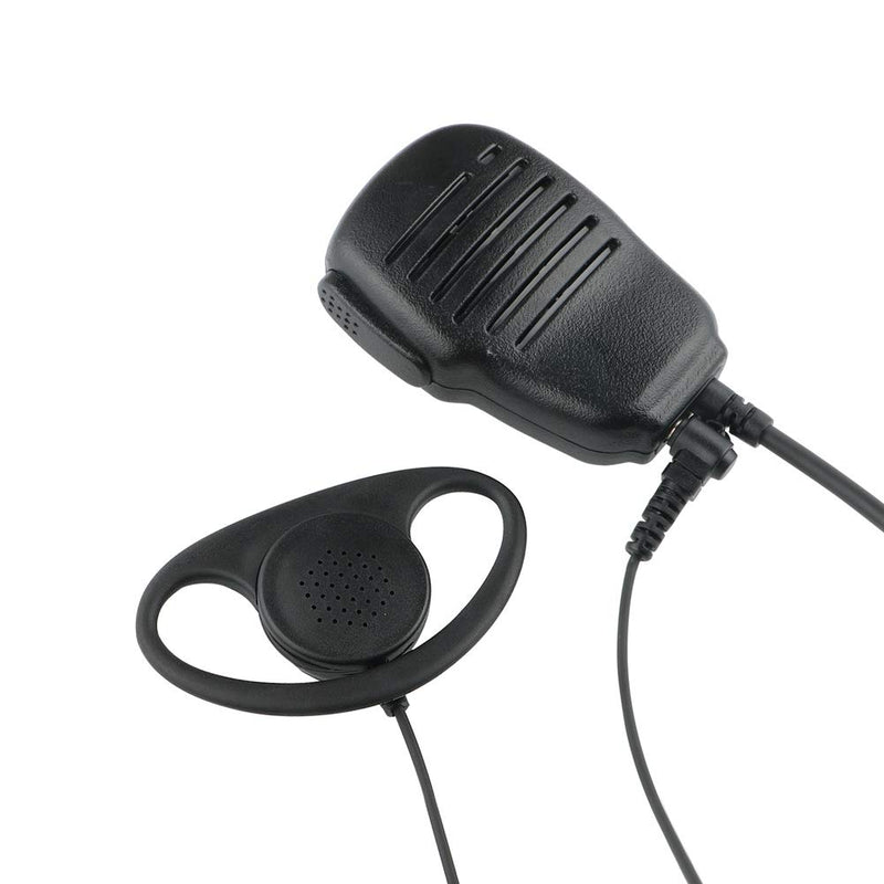 [Australia - AusPower] - Speaker Mic for Midland with 3.5mm Earpiece for GXT1000VP4 LXT600VP3 GXT1050VP4 GXT1000XB Walkie Talkies 