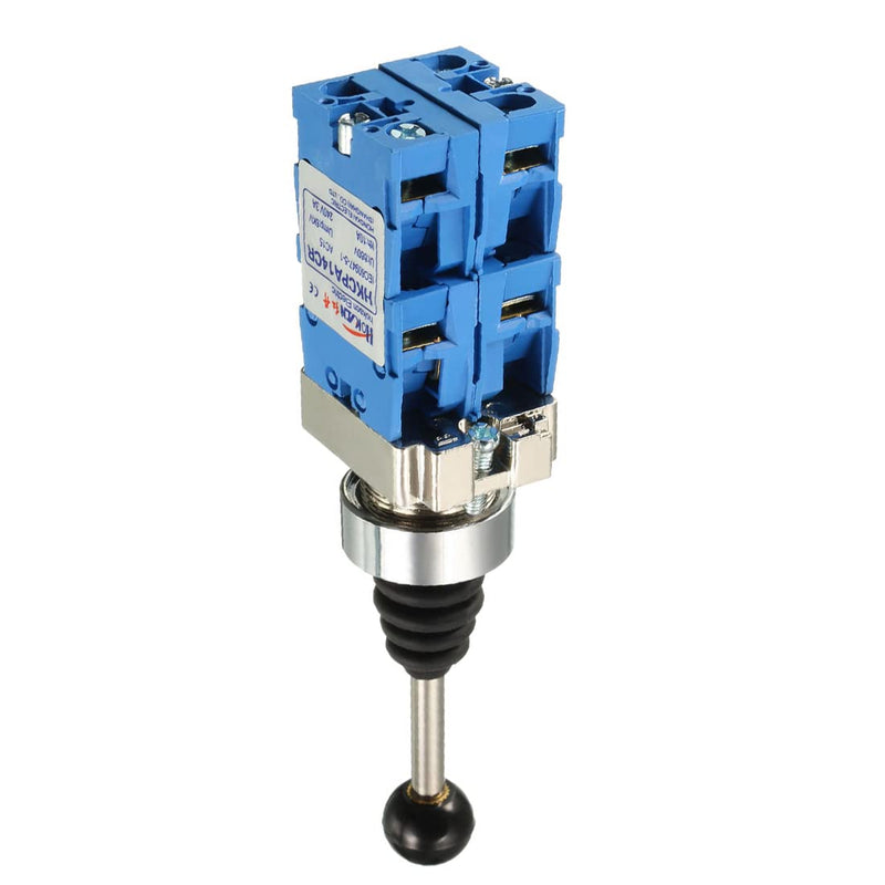 [Australia - AusPower] - uxcell Joystick Switch Controllers 4 Position 4NO Latching Type 150V/250V/600V 22mm Panel Mount 