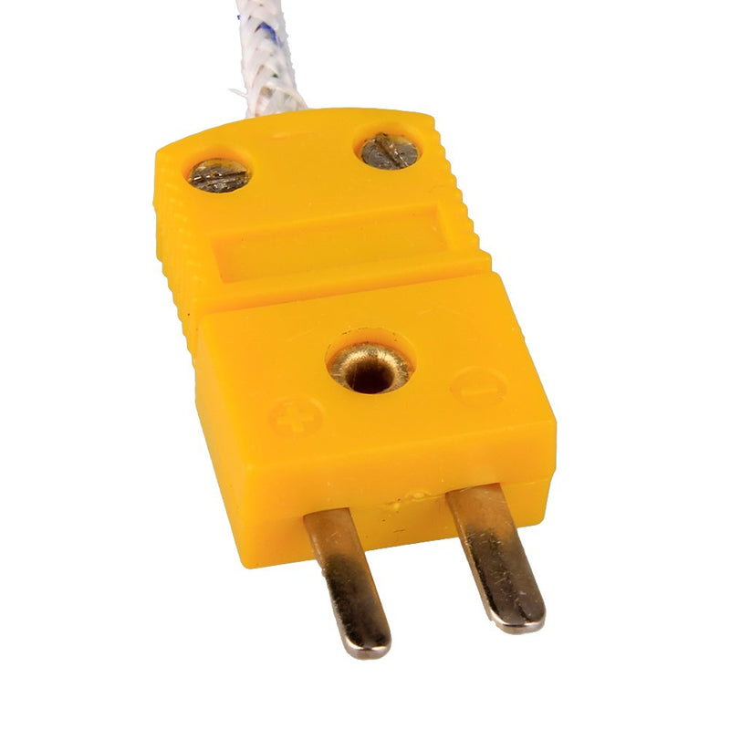 [Australia - AusPower] - szzijia 5pcs 3M K Type Mini-Connector Thermocouple Temperature Probe Sensor Measure Range -50~700°C 
