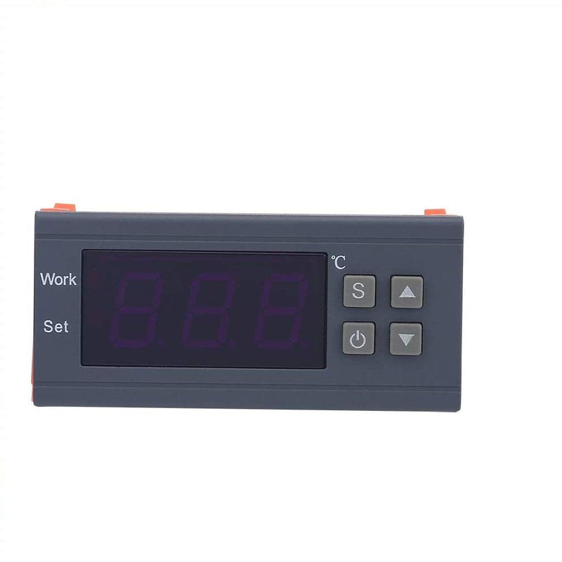 [Australia - AusPower] - WINGONEER Mini Digital Temperature Controller Thermostat with Sensor -50~110 ℃, 220V 10A LCD Display Thermostat for Refrigerators 