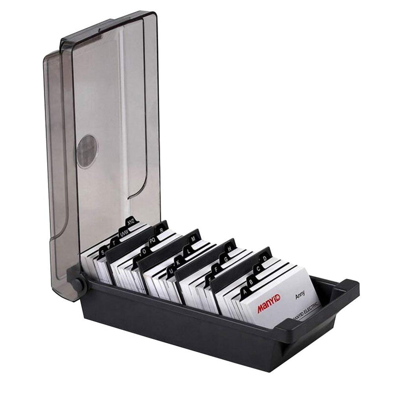 [Australia - AusPower] - MyLifeUNIT Business Card Holder, Name Card Organizer with Dividers and Index Tabs (500 Cards Capacity) 