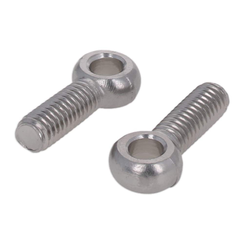 [Australia - AusPower] - MroMax M6 x 20mm Machinery Shoulder Swing Lifting Eye Bolt 304 Stainless Steel Metric Thread 10pcs M6*20 