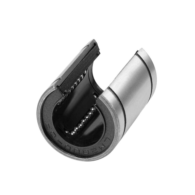 [Australia - AusPower] - uxcell LM20UUOP Linear Ball Bearings Open Type, 20mm Bore Dia, 32mm OD, 42mm Length (Pack of 4) 